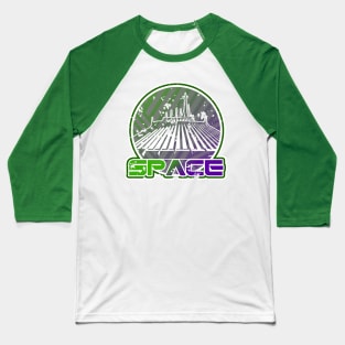 Space Mountain Two-Sided Baseball T-Shirt